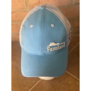 Chase Authentics NASCAR Richard Petty Motorsports 43 Farmland Trucker Hat Blue